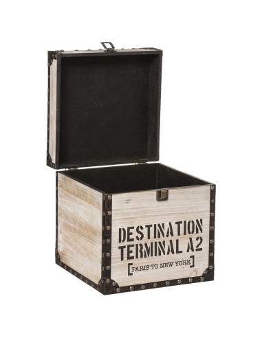 Lot De 3 Malles Alberto Beige Atmosphera