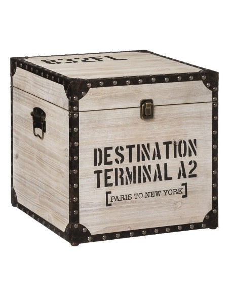 Lot De 3 Malles Alberto Beige Atmosphera