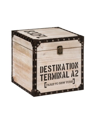 Lot De 3 Malles Alberto Beige Atmosphera