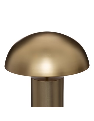 Lampe Cylindre Champi H50 Doré Atmosphera