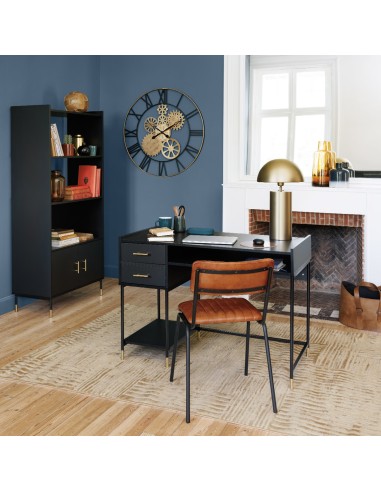 Lampe Cylindre Champi H50 Doré Atmosphera