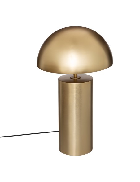 Lampe Cylindre Champi H50 Doré Atmosphera