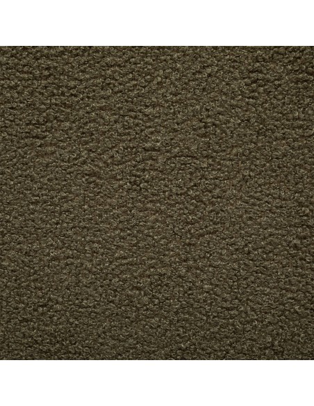 Pouf pliant hexagonal Jako bouclette Vert Kaki Atmosphera