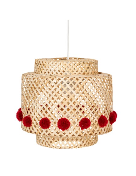 Suspension Pompons Liby D28 Beige Atmosphera For Kids