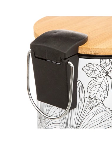 Poubelle De Cuisine Soft Close Blackflora 3L Five