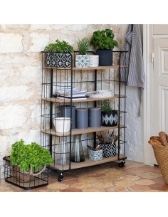 Étagère 4 Étages Jordi Marron Atmosphera 2