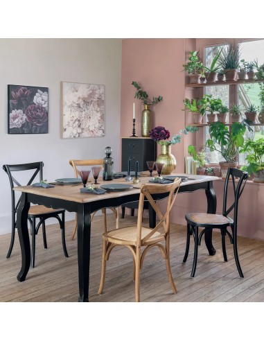 Chiffonnier 5 tiroirs Chrysa Noir Atmosphera