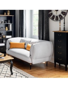 Chiffonnier 5 tiroirs Chrysa Noir Atmosphera 2