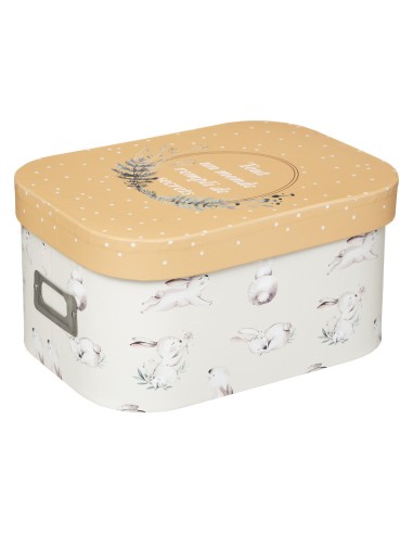 Lot de 3 boîtes de rangement Enfant Forêt Vert Atmosphera For Kids