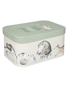 Lot de 3 boîtes de rangement Enfant Forêt Vert Atmosphera For Kids 2