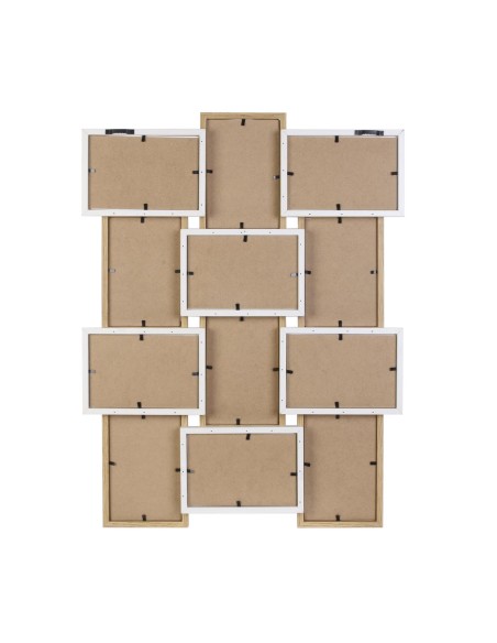 Pêle mêle 12 photos Beige Blanc Home Deco Factory