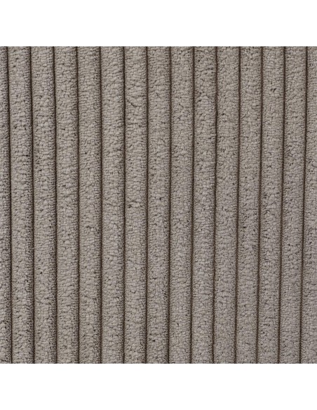 Lot De 4 Chaises Côtelé Scott Taupe Home Deco Factory