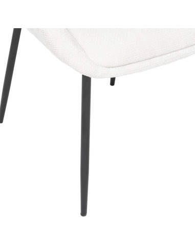 Chaise Seliso Chenille Beige Atmosphera