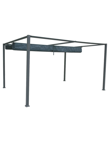 Toile Pour Tonnelle Palmeira 3x4m Gris Ardoise Hespéride