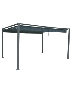 Toile Pour Tonnelle Palmeira 3x4m Gris Ardoise Hespéride