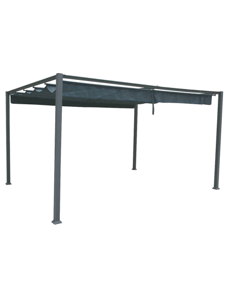 Toile Pour Tonnelle Palmeira 3x4m Gris Ardoise Hespéride