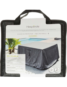 Housse De Protection Hambo Pour Table Rectangulaire Taille S Gris Hespéride 2