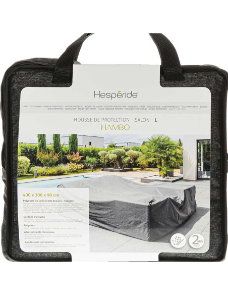 Housse De Protection Hambo Pour Salon L Gris Hespéride