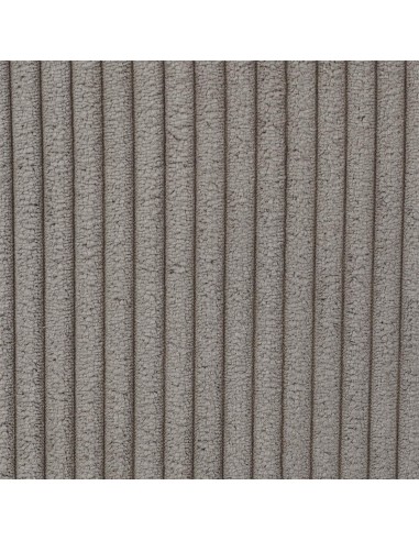 Coffre Pouf Pliable Côtelé Scott Taupe Home Deco Factory