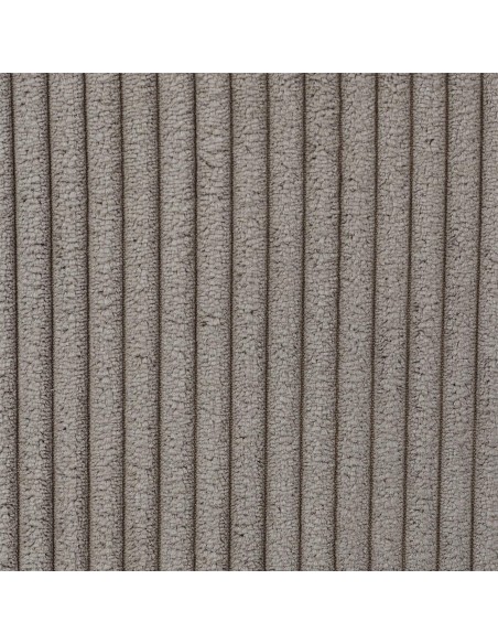 Lot De 2 Fauteuils Côtelé Scott Taupe Home Deco Factory