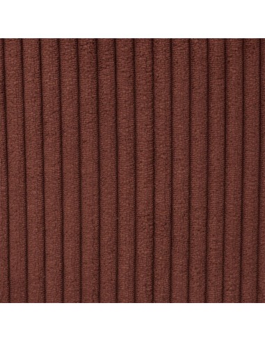 Lot De 2 Fauteuils Côtelé Scott Terracotta Home Deco Factory