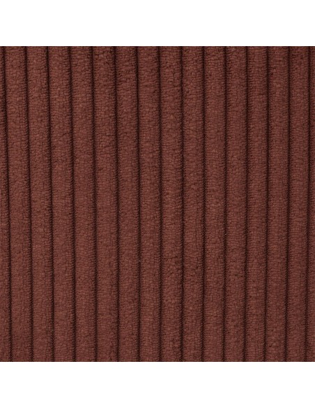 Lot De 2 Fauteuils Côtelé Scott Terracotta Home Deco Factory