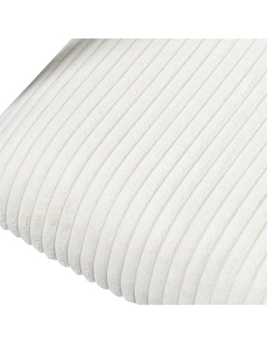 Lot De 2 Fauteuils Design Côtelé Scott Beige Home Deco Factory