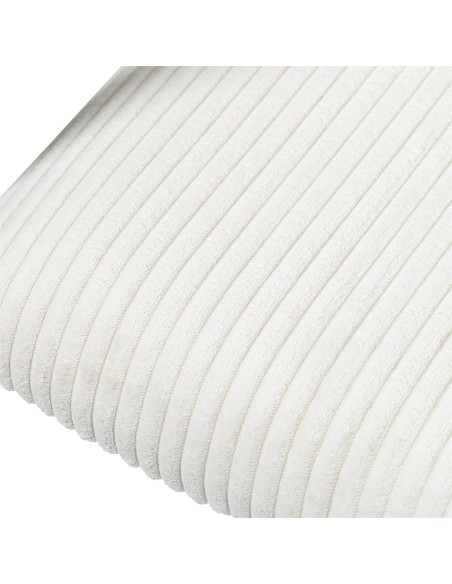 Lot De 2 Fauteuils Design Côtelé Scott Beige Home Deco Factory