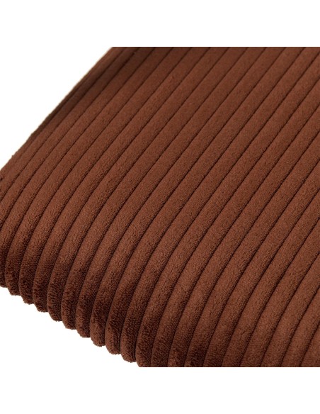 Lot De 2 Fauteuils Design Côtelé Scott Terracotta Home Deco Factory