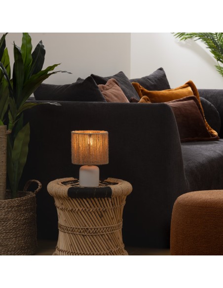 Lampe Cylindre Koby H24 Blanc Atmosphera