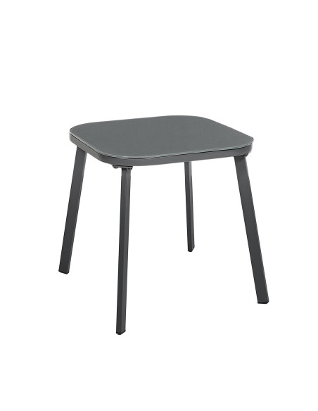 Salon De Jardin Table Avec 2 Chaises Mexico Gris Home Deco Factory