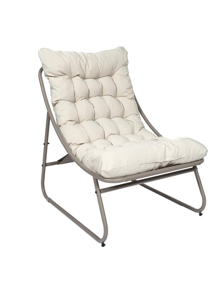 Fauteuil De Jardin Dolce Vita Beige Home Deco Factory