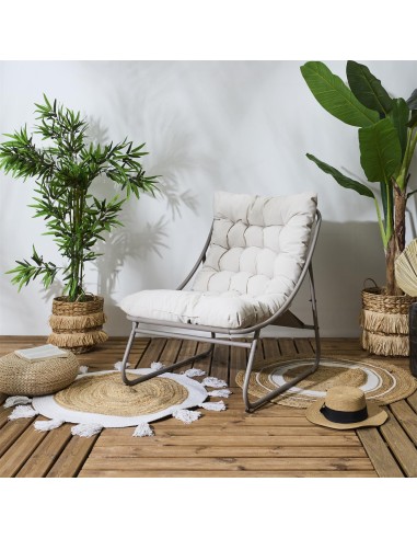 Fauteuil De Jardin Dolce Vita Beige Home Deco Factory
