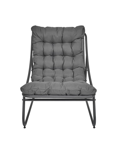 Fauteuil De Jardin Dolce Vita Gris Home Deco Factory