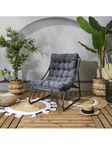 Fauteuil De Jardin Dolce Vita Gris Home Deco Factory