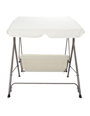 Balancelle De Jardin Soria Beige 140 Cm Home Deco Factory