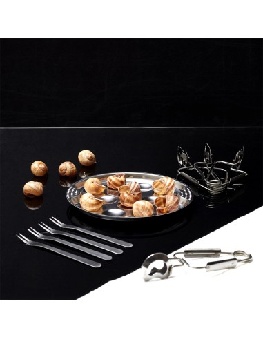 Lot De 12 Ustensiles Pour Escargots Cook Concept