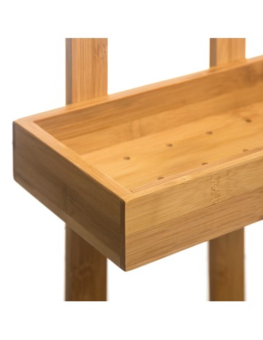 Serviteur De Douche 2 Niveaux En Bambou Five