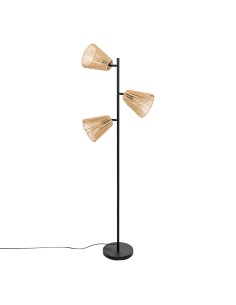 Lampadaire droit Gaida H150 Beige Atmosphera