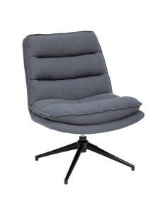 Fauteuil Pivotant Harper Gris Atmosphera