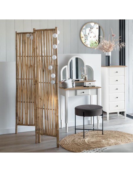 Lot De 2 Paravents En Bambou Dream Natural Atmosphera