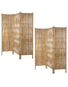 Lot De 2 Paravents En Bambou Dream Natural Atmosphera