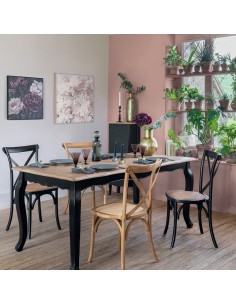 Chaise De Table Bistrot Isak Naturel Atmosphera 2