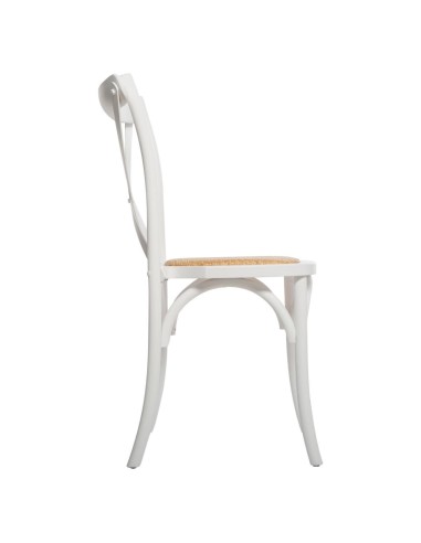 Chaise De Table Bistrot Isak Blanc Atmosphera