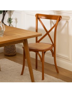 Chaise De Table Bistrot Isak Beige Atmosphera 2