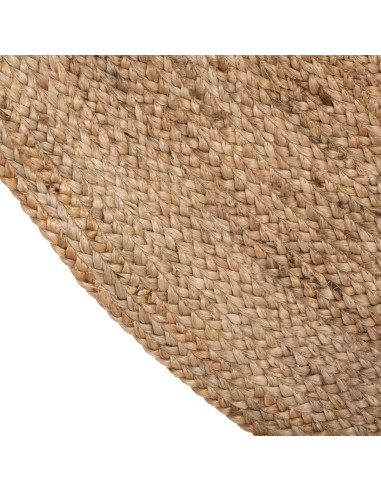Tapis Rond D120 En Jute Naturel Atmosphera