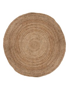 Tapis Rond D120 En Jute Naturel Atmosphera