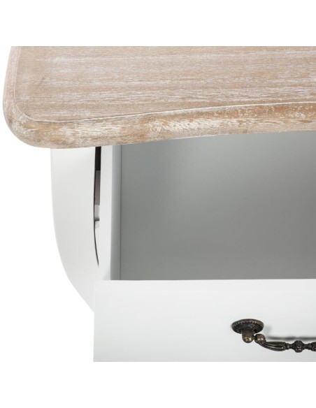 Commode 3 Tiroirs Chrysa Blanche Atmosphera