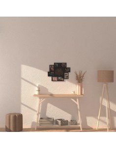 Pêle-mêle David 8 photos plastique Noir Atmosphera 2