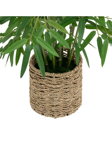 Bambou Artificiel Pot Naturel H100 Atmosphera